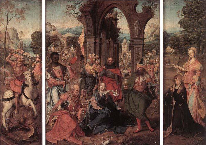 unknow artist Adoration of the Magi